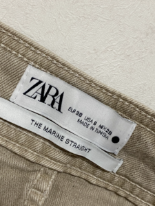 ●　ZARA タグ　マーク　丸