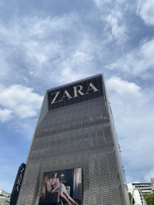 ZARA タグ　マーク